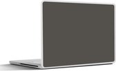 Laptop sticker - 10.1 inch - Grijs - Kleuren - Effen - 25x18cm - Laptopstickers - Laptop skin - Cover