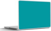 Laptop sticker - 13.3 inch - Blauw - Effen kleur - 31x22,5cm - Laptopstickers - Laptop skin - Cover