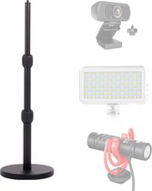 MOJOGEAR DS2 Microfoon Tafelstatief uitschuifbaar - Standaard voor videolamp, camera, telefoonhouder, webcam