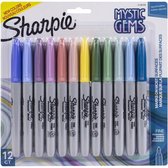 Sharpie - Permanent Marker - Fine - Mystic Gems - 12 stuks