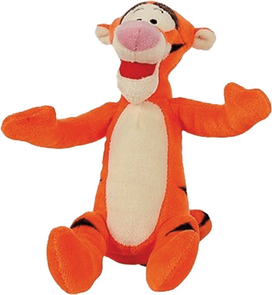 Tijgertje Winnie de Poeh Mini Happy Pluche Knuffel 22 cm Winnie the Pooh Plush Toy...