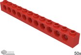 LEGO 3895 Rood 50 stuks