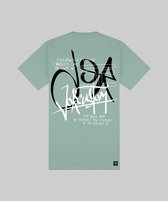 JORCUSTOM Future Slim Fit T-Shirt - Mint - Volwassenen - Maat L