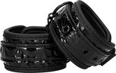 Luxury Ankle Cuffs - Black - Bondage Toys black