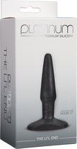 Platinum Premium Silicone - The Li'L End - Butt Plugs & Anal Dildos grey