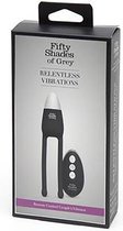 Relentless Vibrations Remote Control Couples Vibe - Black - Design Vibrators black