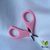 Nagelschaartje baby/kind roze - Veiligheidsschaar - Mini nagelknipper - Manicure baby