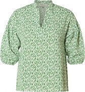 IVY BEAU Essie Blouse - Green/Multi-Colour - maat 46