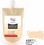 Rosa Studio - Acrylverf Soft Pack - 200 ml - 428 Salmon