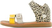Sandalen | Meisjes | Beige Black Dots | Leer | Shoesme | Maat 31