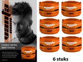 6x Haar Styling Wax Men - Vanta  150 ml. - Aqua Orange sinaasappel geur (6stuks)