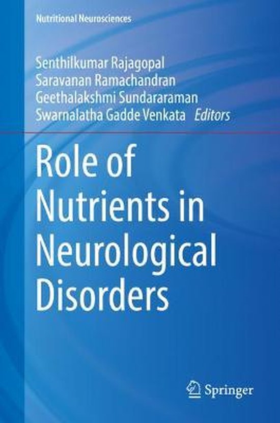 Nutritional Neurosciences- Role of Nutrients in Neurological ... - cover