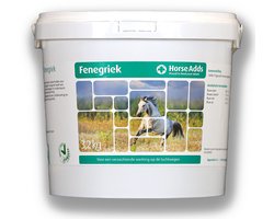 Fenegriek poeder 3,2 kg - Horse Adds Paardensupplementen
