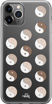 YinYang Nude - iPhone Transparant Case