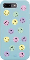 xoxo Wildhearts case voor iPhone 7/8 Plus - Smiley Colors Blue - iPhone Color Case