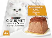 3x Gourmet Revelations - Mousse met kip (4x57g)
