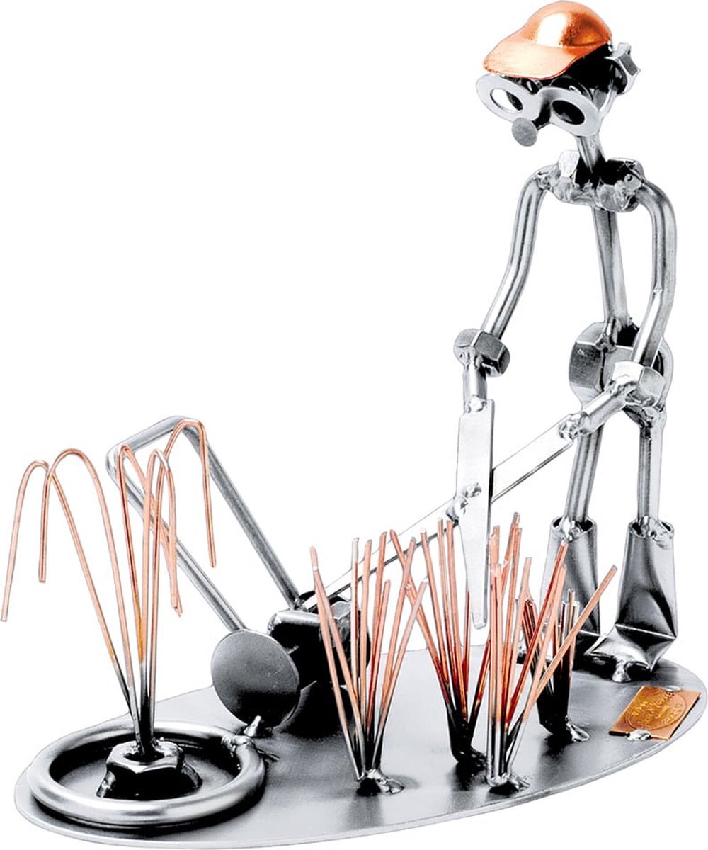 Hinz & Kunst smeedwerkfiguur "hovenier" tuinman