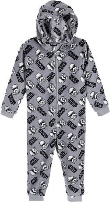 Pyjama grenouillère Star Wars - taille 104 - costume maison Starwars - gris