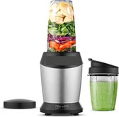 Elektrische Blender - Juicer - 500/800ML - Groente en Fruit - Smoothie Maker - Mini Blender - Draagbare Blender - Zilver