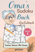 Oma's Sudoku Buch Großdruck Extrem Schwer Mit Lösung Band 1