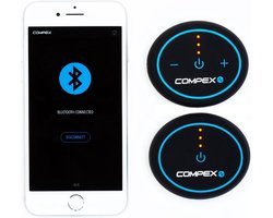 Compex Mini – Bluetooth - Draadloos - Elektrostimulator – Spierstimulator – Spierherstel – Spieropbouw – Pijnbestrijding – Regeneratie – EMS – Training
