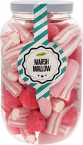 Woogie Marshmallows Pink - Herbruikbare Pot -  6 x 680g