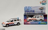 Kids Globe Politie Die Cast pull back Volvo V70 met L/G