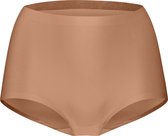 Bol.com Secrets Maxi slip dames - Invisible - Colours - Hoge dames taille slips - Onzichtbaar - Naadloos beige slips - XL aanbieding