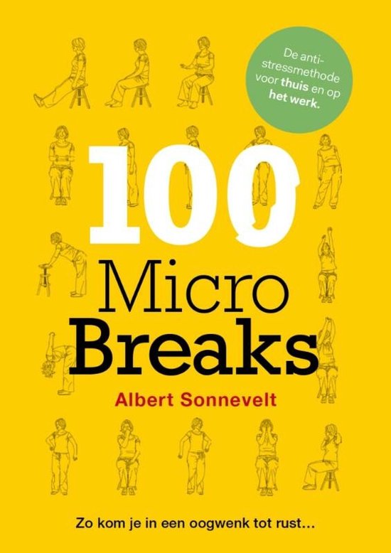 Cover van het boek '100 microbreaks' van Albert Sonnevelt