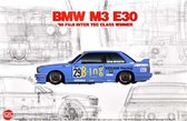 1:24 NuNu 24019 BMW M3 E30 Gr.A 1990 Inter TEC Class Winner In Fuji Speedway Plastic kit