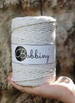 Bobbiny macrame koord 3 mm - rainbow dust