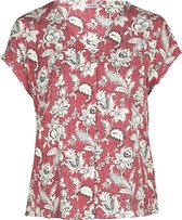 Paprika Dames Hemd met Indische bloemen - Outdoorblouse - Maat 48