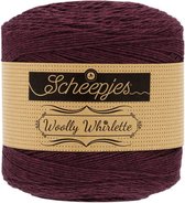 Garen - 70% katoen / 30% wol - Scheepjes Woolly Whirlette - 100 gram - 455 mtr - 572 Plum Pie