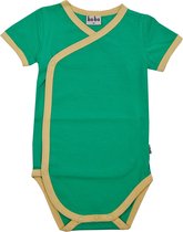 Baba - Wrapbody Korte Mouwen - Peacock green - 12m