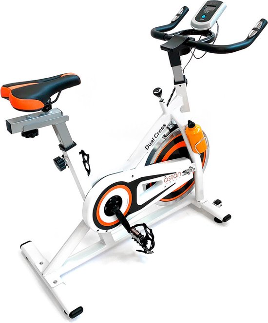 BaseCoreÂ® - Indoorfietsen  - Hometrainer - Hometrainer Fiets - Hometrainers Fitness - Hartslagfunctie - V-belt Aandrijving - Magnetisch Weerstandsysteem - 16kg Vliegwiel - LCD Scherm
