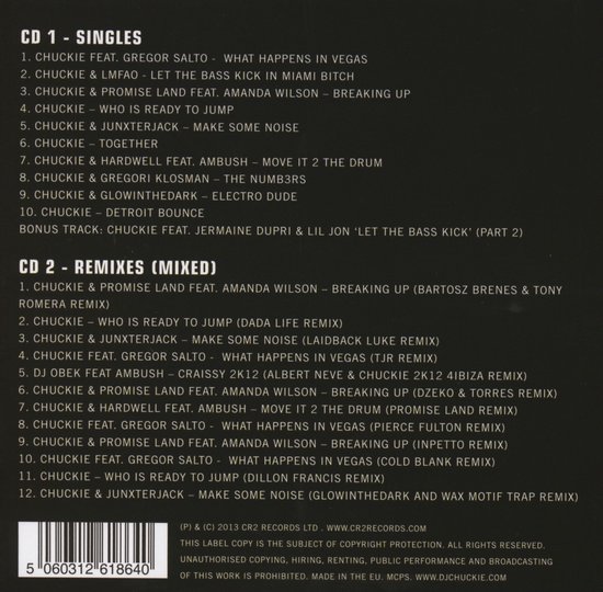 Chuckie - The Best Of Chuckie (CD) - Chuckie