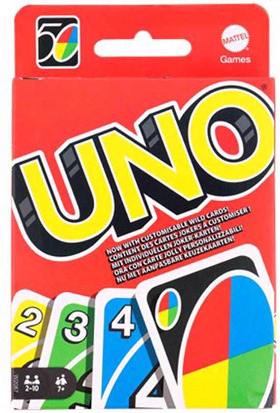 Afbeelding van het spel UNO - Mattel Games - Kaartspel - Kaarten - Spel - Vanaf 7 jaar - 2 tot 10 personen