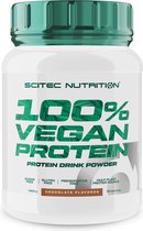 Scitec Nutrition - 100% Vegan Protein (1000 g) - Poudre de protéine végétalienne au goût de chocolat
