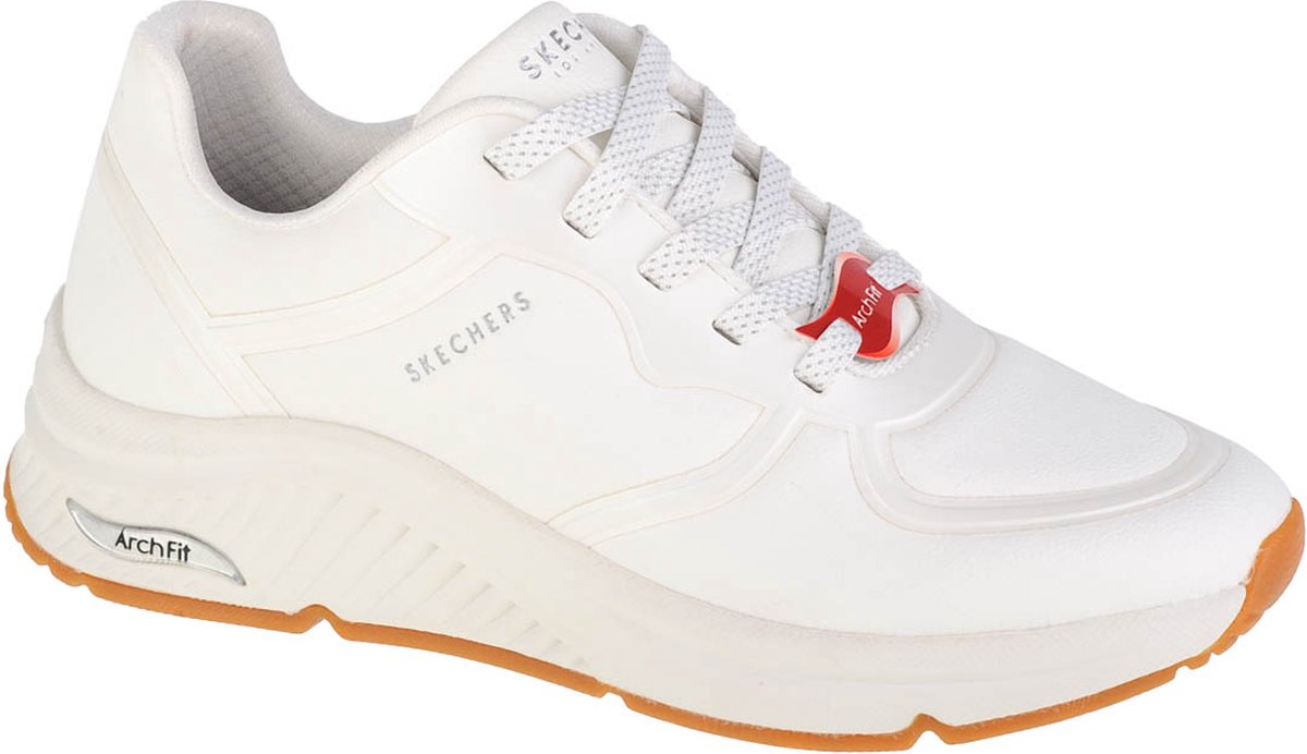 Skechers Arch Fit S Miles 155570 WHT Vrouwen Wit Sneakers
