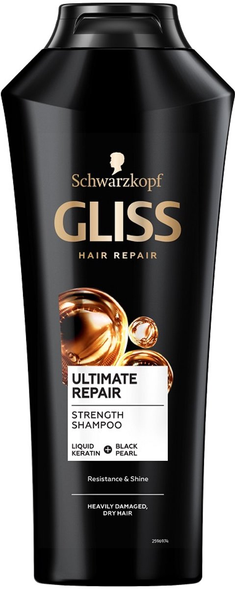 Gliss Kur - Regenerating Shampoo Ultimate Repair (Shampoo) 400 ml - 400ml