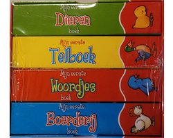Mijn eerste ... boek - Boxset 4 stuks