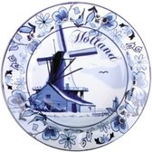 Asbak Delfts blauw molen