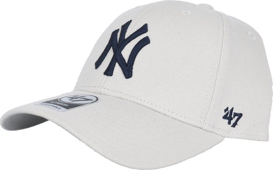 47 Brand New York Yankees MVP Cap B-MVP17WBV-BN, Unisexe, Beige, Casquette, taille : Taille unique
