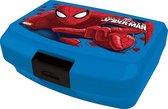 Trudeau - Spiderman Lunchbox - Broodtrommel - Blauw - 20x14cm