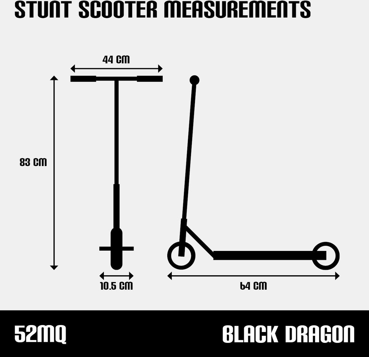 Black Dragon Stuntstep - Vert Racer - Groen/Wit - Step - 100KG — afbeelding 2