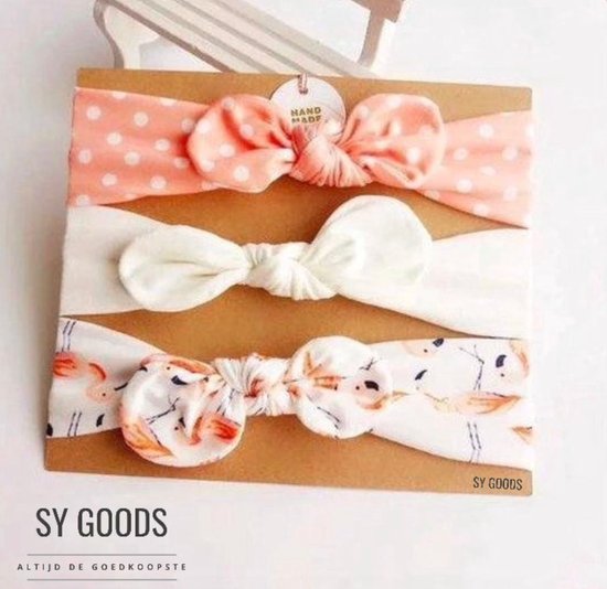 SY Goods - Baby haarband - peuter haarband - baby haarband met strik -  peuter haarband... | bol.com