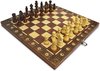 Afbeelding van het spelletje 3-in-1 Schaakbord | Dammen | Backgammon | Hout | Magnetisch | 29 cm x 29 cm