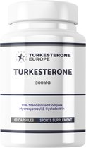 Turkesterone 10% Complex met Hydroxypropyl-β-Cyclodextrine - 60 Capsules (600mg)