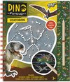 Totum Dino doeboek vakantie boek kraskaarten en kleurboek dinosaurus junior harde kaft A5 Forever Dino