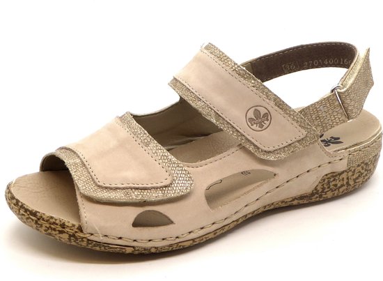 Dámské sandály RIEKER 67191-80 bílá S4 | Rieker-eshop.cz